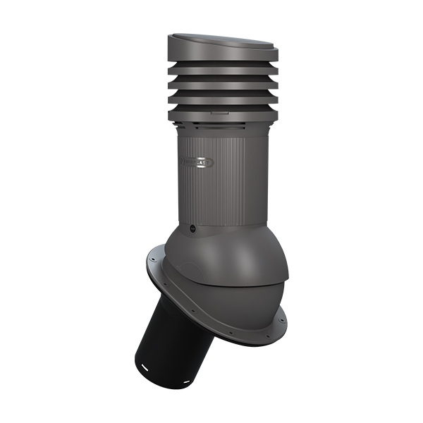 NORMAL EVO ventilācijas izvads NEIZOLĒTS 125d - Grafīts